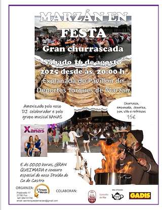Fechas, información, programa, cartel, imágenes, mapa y ubicación de Marzán en Festas  en  Foz