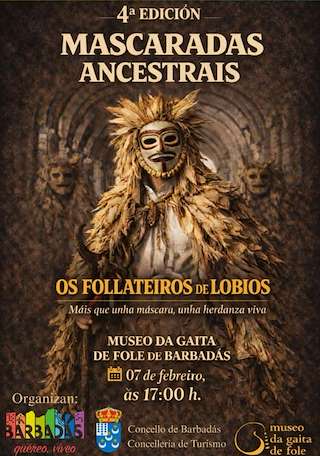 Fechas, información, programa, cartel, imágenes, mapa y ubicación de Mascarada Ancestral (2026)  en  Barbadás