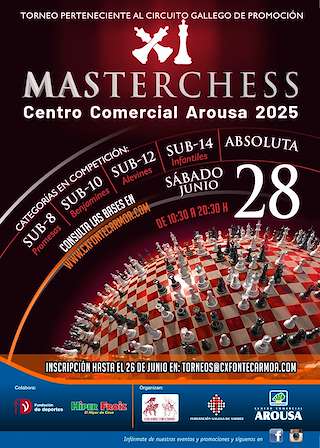 Fechas, información, programa, cartel, imágenes, mapa y ubicación de Masterchess  en  Vilagarcía de Arousa
