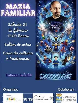 Fechas, información, programa, cartel, imágenes, mapa y ubicación de Maxia Familiar  en  A Pontenova