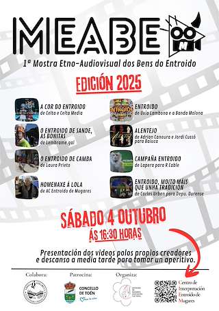Fechas, información, programa, cartel, imágenes, mapa y ubicación de MEABE - I Mostra Etno-Audiovisual dos Bens do Entroido   en  Toén