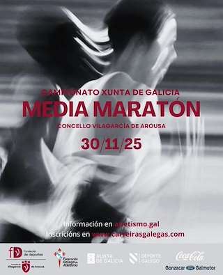 Fechas, información, programa, cartel, imágenes, mapa y ubicación de III Media Maratón (2025)  en  Vilagarcía de Arousa