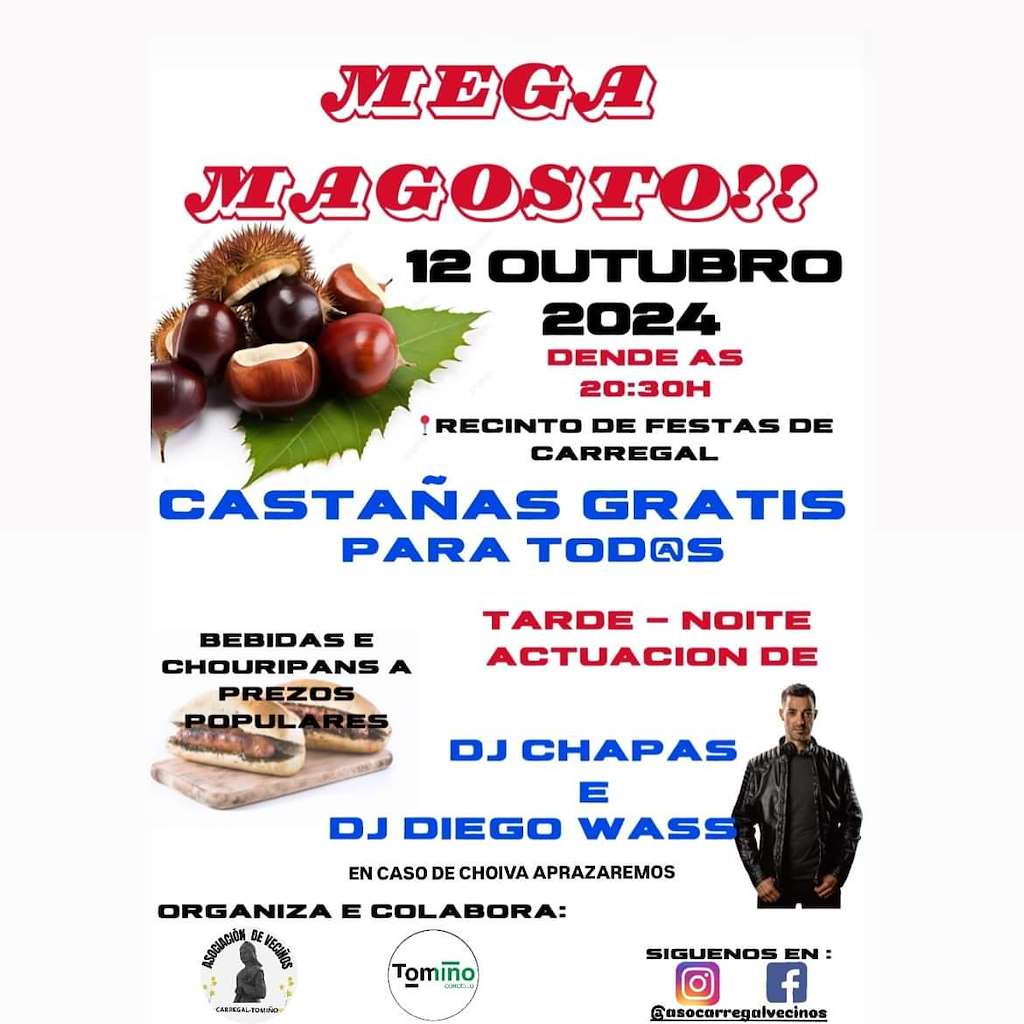 Mega Magosto de Carregal en Tomiño