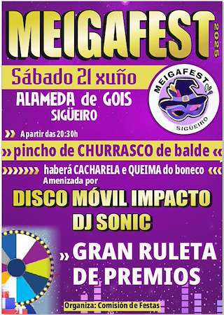 Fechas, información, programa, cartel, imágenes, mapa y ubicación de Meigafest de Sigüeiro   en  Oroso