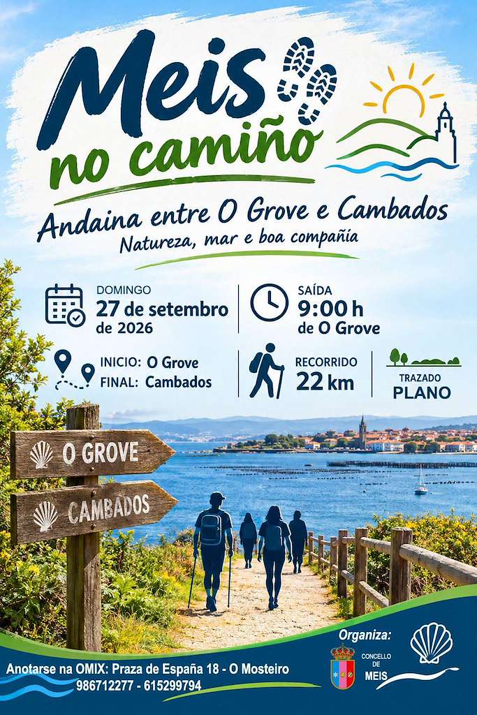 Meis no Camiño: O Grove - Cambados (2026)