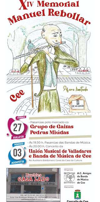 Fechas, información, programa, cartel, imágenes, mapa y ubicación de XIV Memorial Manuel Rebollar  en  Cee