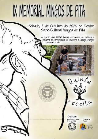 Fechas, información, programa, cartel, imágenes, mapa y ubicación de IX Memorial Mingos de Pita (2026)  en  Melide