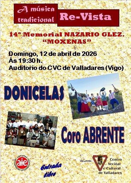 XIV Memorial Nazario Gonzalez Moxenas (2026) en Vigo