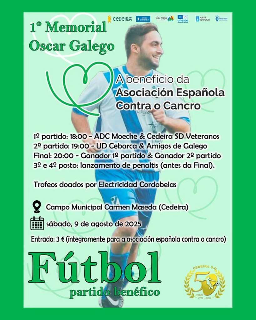 I Memorial Óscar Galego (2025) en Cedeira