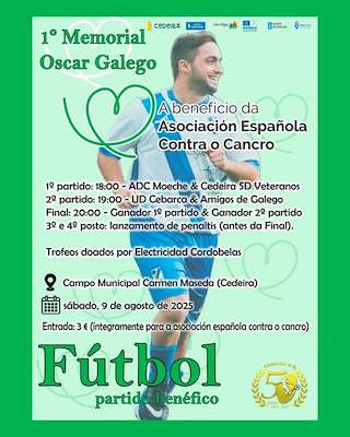 Fechas, información, programa, cartel, imágenes, mapa y ubicación de I Memorial Óscar Galego  en  Cedeira