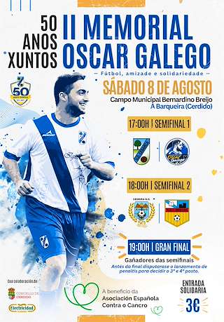 Fechas, información, programa, cartel, imágenes, mapa y ubicación de II Memorial Óscar Galego (2026)  en  Cerdido