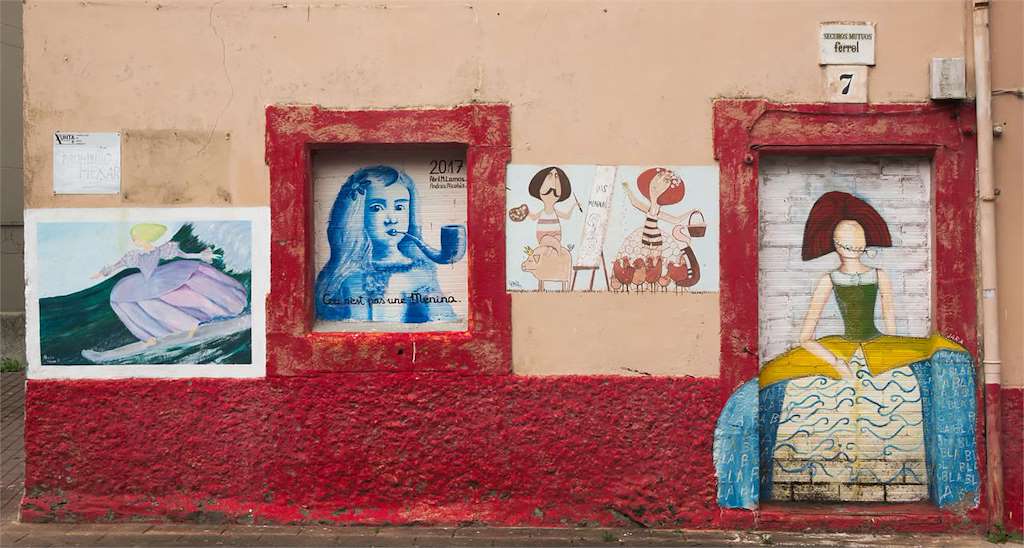 Meninas de Canido en Ferrol