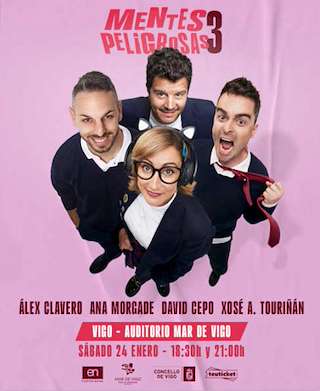 Fechas, información, programa, cartel, imágenes, mapa y ubicación de Mentes Peligrosas  (2026)  en  Vigo