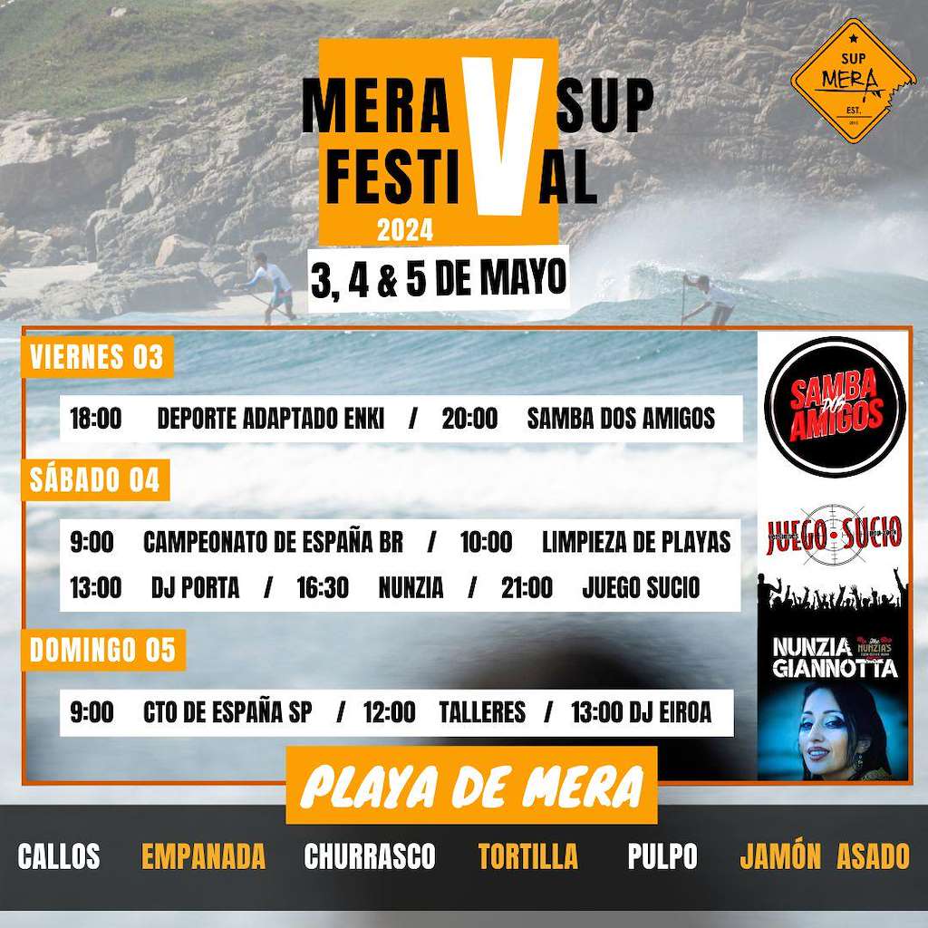 V Mera Sup-Festival (2024) en Oleiros