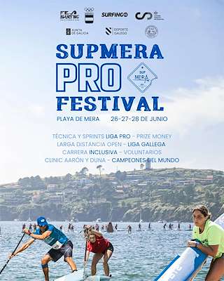 Fechas, información, programa, cartel, imágenes, mapa y ubicación de VII Mera Sup-Festival (2026) en Oleiros
