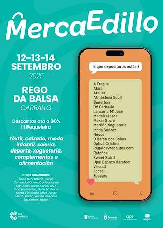 Fechas, información, programa, cartel, imágenes, mapa y ubicación de Merca e Dillo  en  Carballo