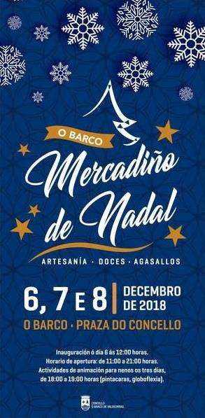 XV Mercado de Navidad (2025) en O Barco de Valdeorras