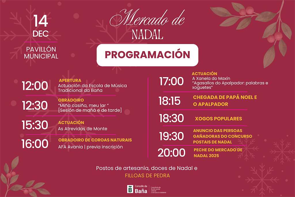 X Mercado de Navidad en A Baña