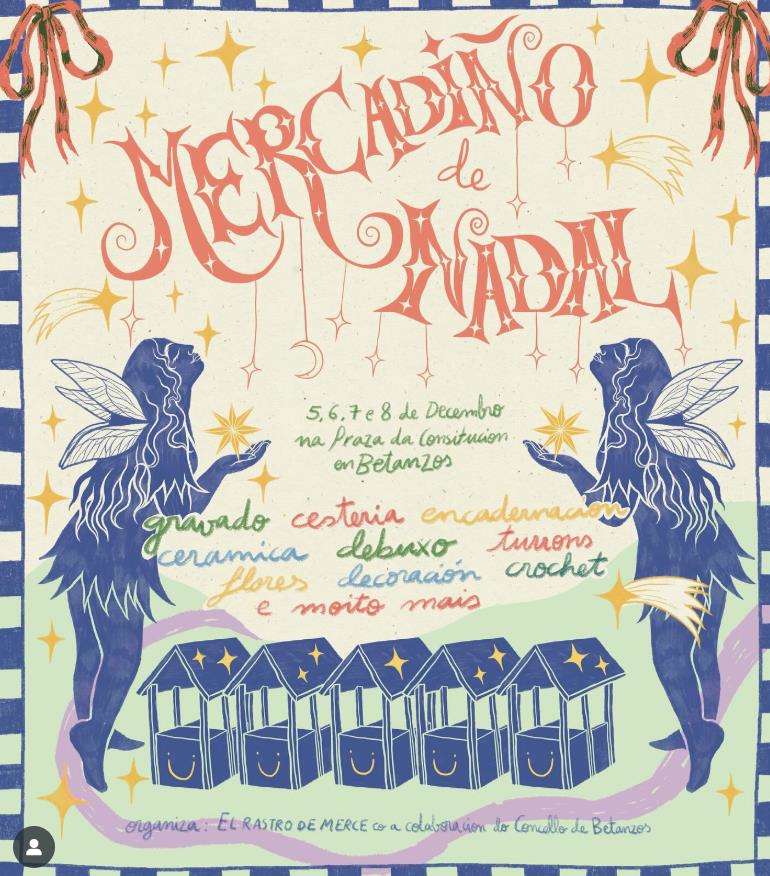 Mercadiño de Nadal  (2025) en Betanzos