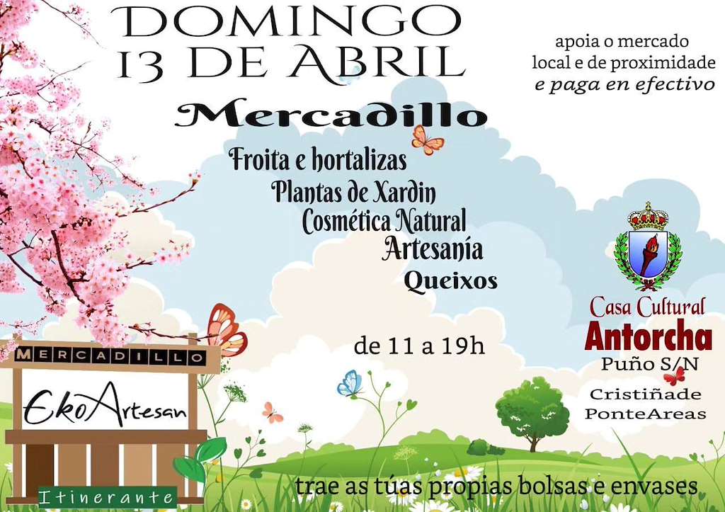 Mercadiño de Produtos Artesáns de Cristiñade  (2025) en Ponteareas