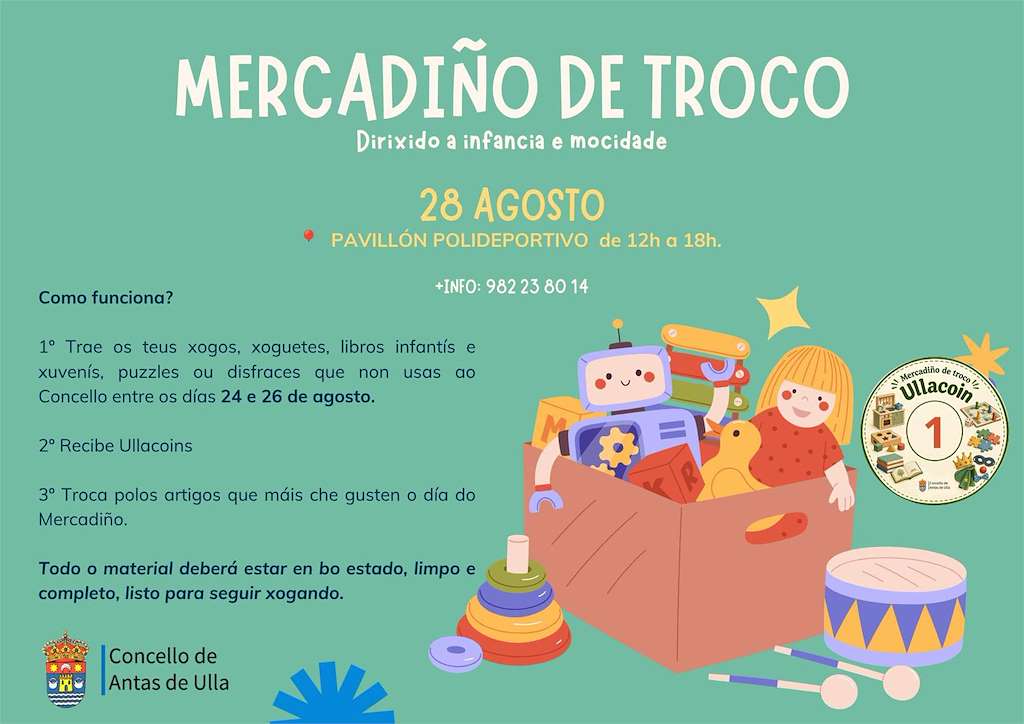 Mercadiño de Troco (2026) en Antas de Ulla