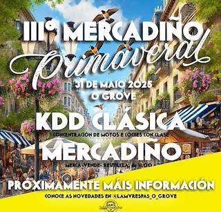 Fechas, información, programa, cartel, imágenes, mapa y ubicación de Mercadiño Primaveral   en  O Grove