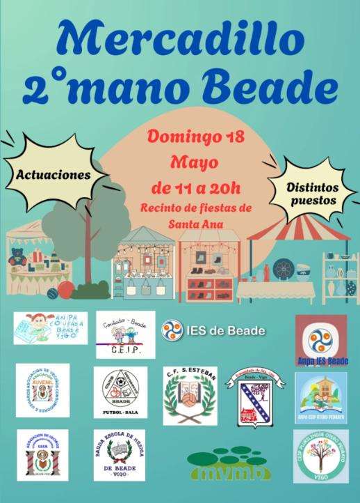 Mercadillo 2º Mano de Beade (2025) en Vigo