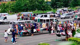 Mercadillo de Salgueiriños en Santiago de Compostela