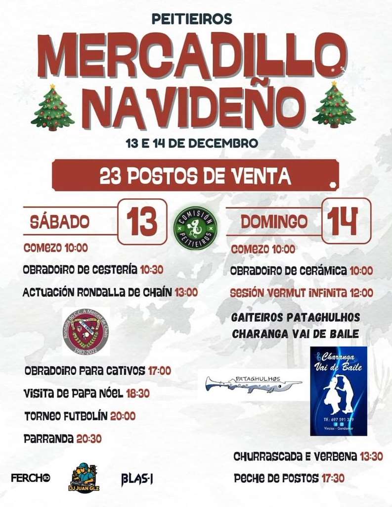 Mercado de Navidad de Peitieiros en Gondomar