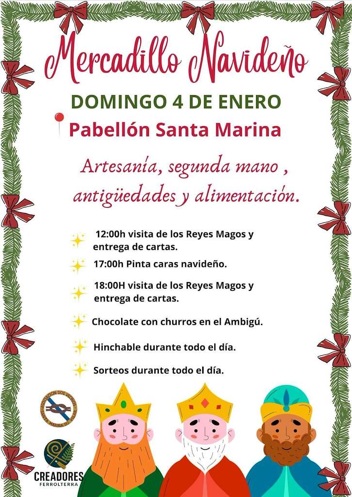 Mercadillo Navideño de Vilar  en Ferrol
