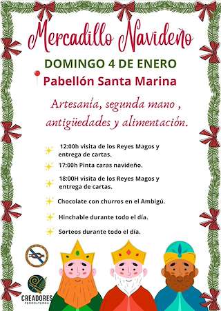 Fechas, información, programa, cartel, imágenes, mapa y ubicación de Mercadillo Navideño de Vilar  (2026)  en  Ferrol