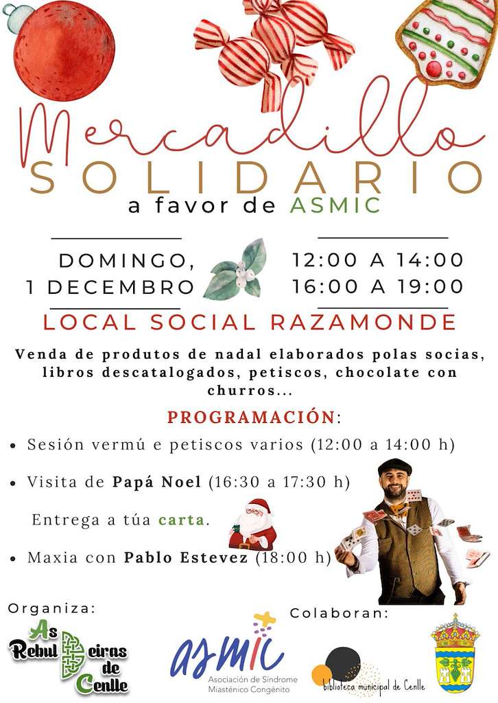 Mercadillo Solidario en Cenlle