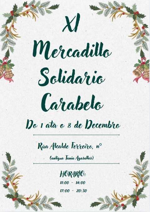 XI Mercadillo Solidario de Carabelo en Lalín