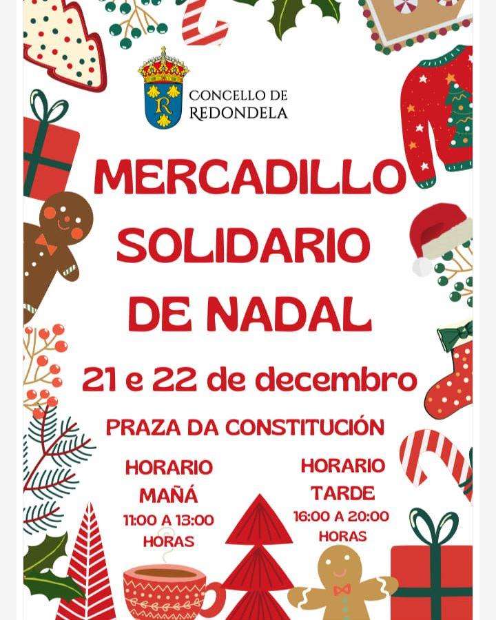 Mercadillo Solidario de Nadal en Redondela