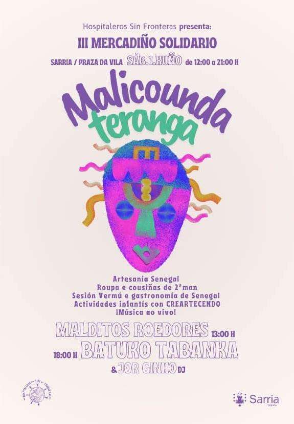 III Mercadillo Solidario Malicounda Teranga en Sarria