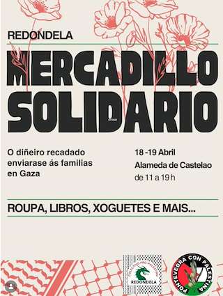 Fechas, información, programa, cartel, imágenes, mapa y ubicación de Mercadillo Solidario  (2026)  en  Redondela