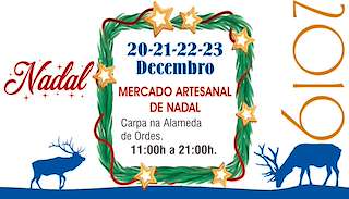 Mercado Artesanal de Nadal en Ordes