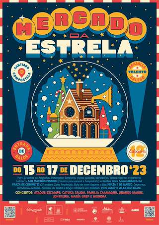 Mercado da Estrela en Santiago de Compostela