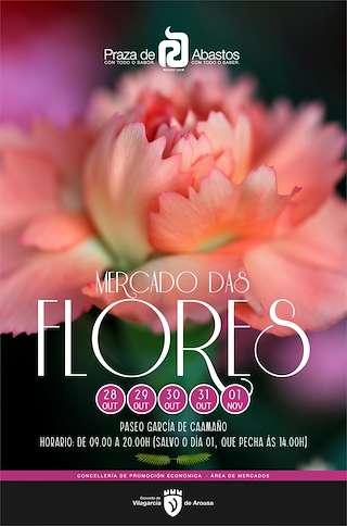 Mercado das Flores (2025) en Vilagarcía de Arousa