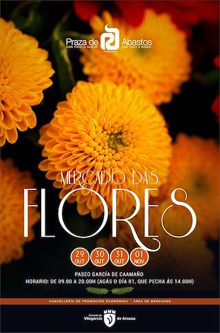 Mercado das Flores (2025) en Vilagarcía de Arousa