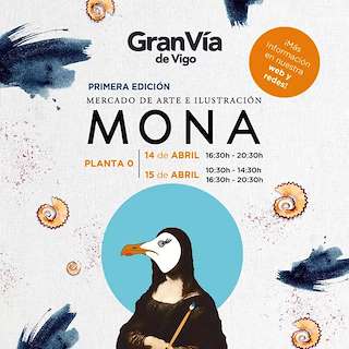 Mercado de Arte e Ilustración Mona  en Vigo