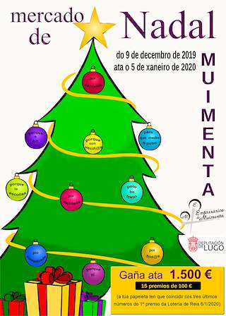 XVII Mercado de Nadal de Muimenta (2025-2026) en Cospeito