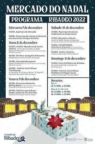 Mercado de Nadal en Ribadeo