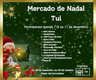 Mercado de Navidad (2025-2026) en Tui