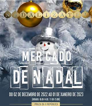 Aldea de Nadal (2025-2026) en Vilagarcía de Arousa