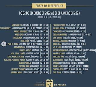 Aldea de Nadal (2025-2026) en Vilagarcía de Arousa