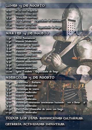 Mercado Medieval en Melide