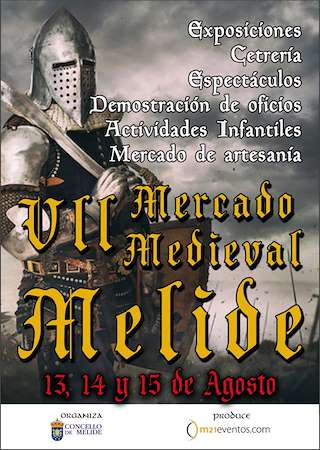Mercado Medieval en Melide