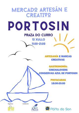 Fechas, información, programa, cartel, imágenes, mapa y ubicación de Mercado Artesán e Creativo de Portosín