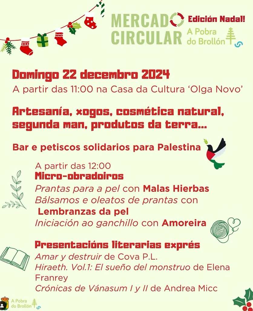 Mercado Circular - Edición Nadal  en A Pobra do Brollón
